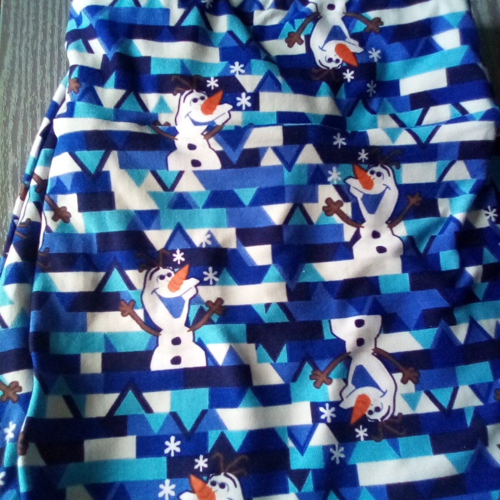 Disney Frozen Olaf TC2 LuLaRoe Leggings